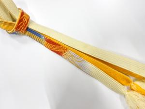 正絹　手組帯締め